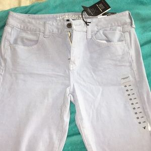 AEO Sateen jeans 👖 NWT size 10 LONG